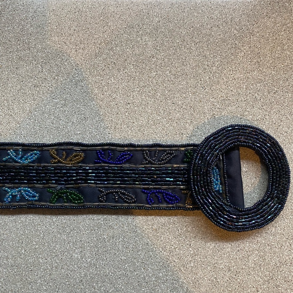 Vintage Christian Dior Beaded Belt